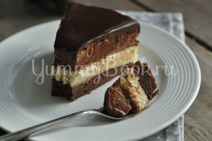 Рецепт торта-мусса сливочно-шоколадный