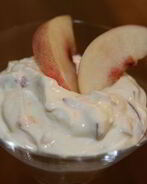 Творожно-сливочный мусс с нектарином