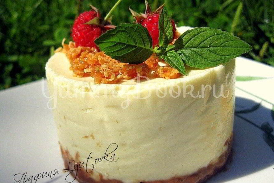 Рецепт творожного мусса с ананасом