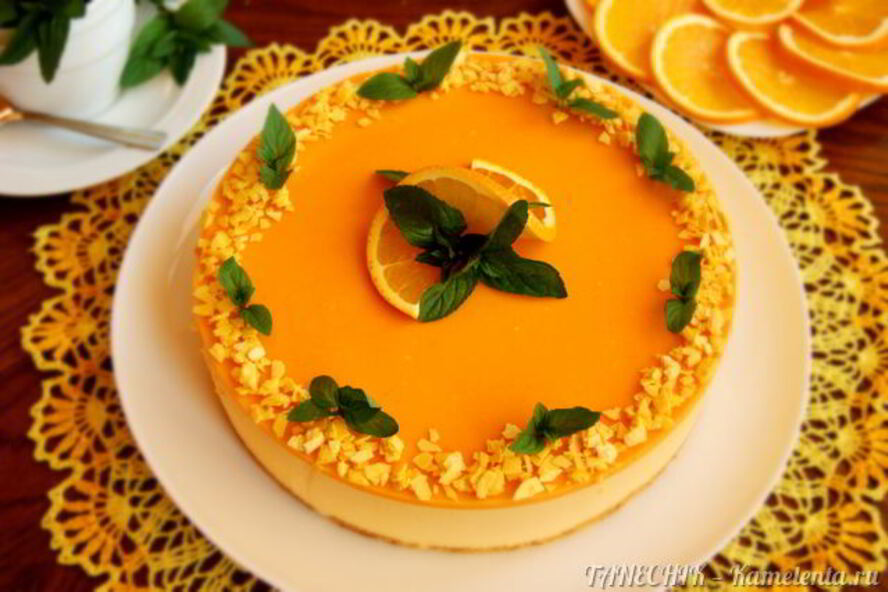 Рецепт тыквенного торта-мусса