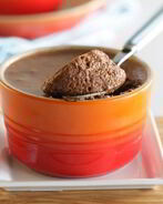 Воздушный мусс с апельсином и горьким шоколадом