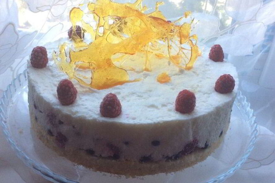 Рецепт ягодного торта-мусса