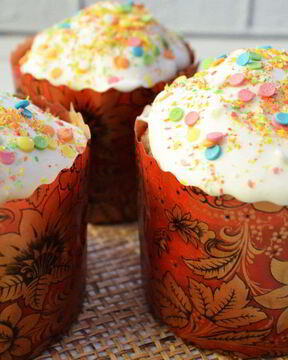 Диетические куличи