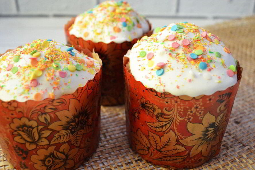 Рецепт диетических куличей