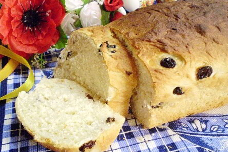 Рецепт кулича на меду