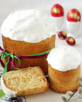 Кулич пасхальный заварной