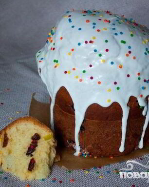 Кулич с шафраном