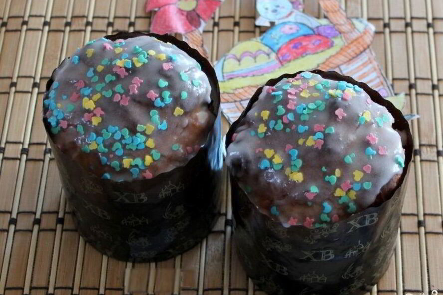 Рецепт кулича творожного бездрожжевого