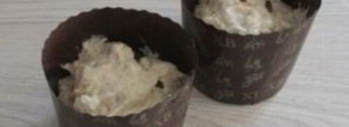 кулич творожный бездрожжевой. Шаг 6