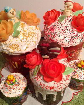 Куличи на александрийском тесте