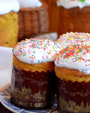 Куличи с шафраном