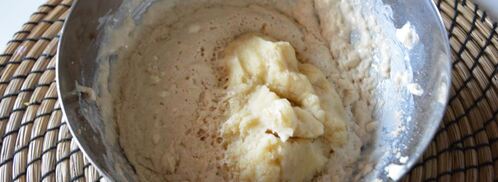 куличи с шафраном. Шаг 2