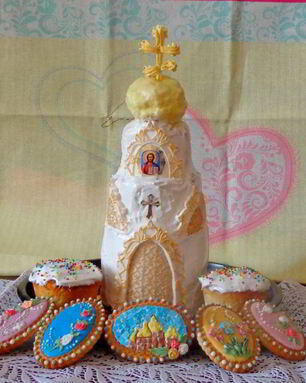 Памятный бабулин кулич