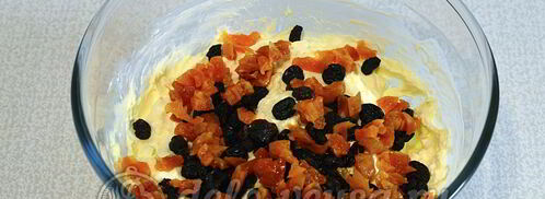 пасха с изюмом и курагой. Шаг 7