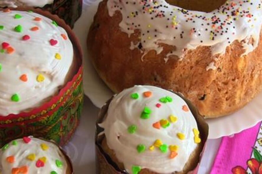Рецепт пасхального кулича с миндалем изюмом и лимоном