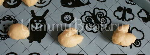 пасхальные булочки-кролики. Шаг 7