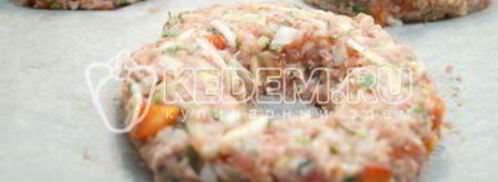 пасхальные мясные колечки с яйцом. Шаг 6