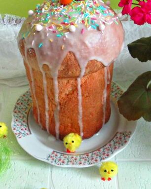 Ромовый кулич