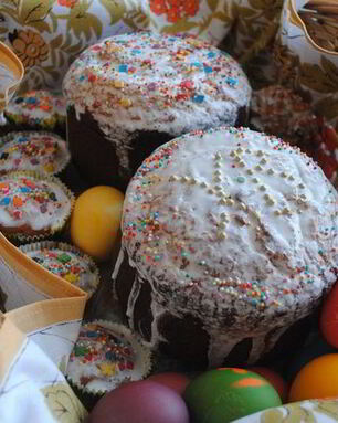 Цитрусовый Кулич