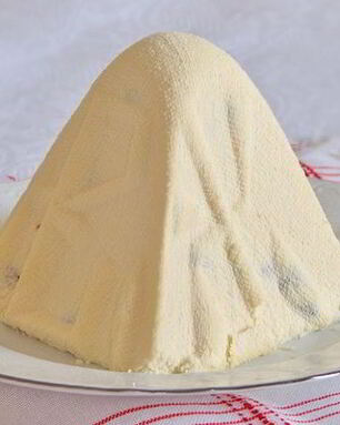 Творожная пасха с кунжутом