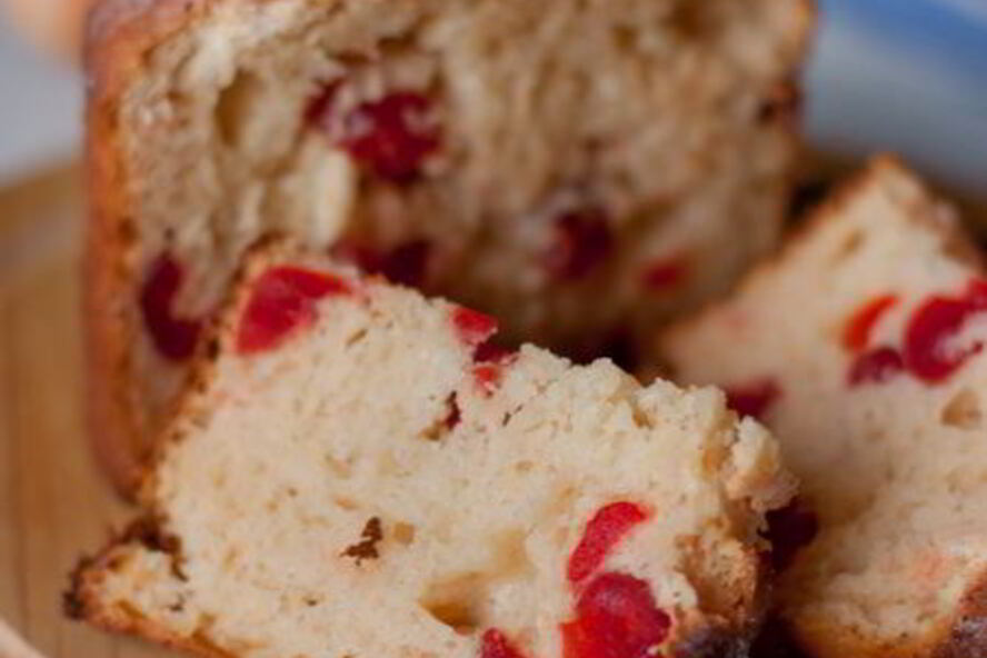 Рецепт творожного кулича с пьяной вишней