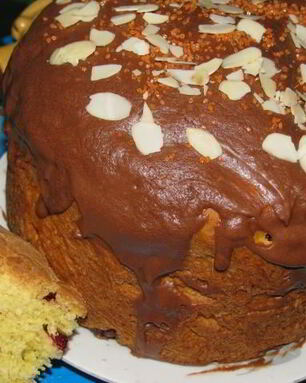 Тыквенный кулич