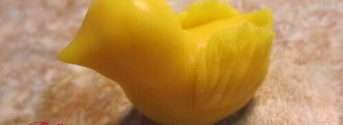 украшение на пасхальный торт. Шаг 4