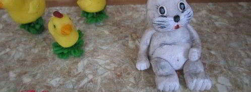 украшение на пасхальный торт. Шаг 6