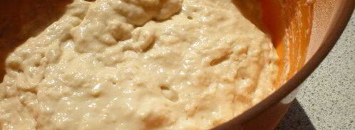 ванильный пасхальный кулич с изюмом, миндалем и кардамоном. Шаг 2