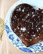 Постный десерт Брауни с чечевицей