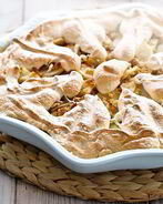 Пудинг из груш и лимона