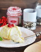 Пудинг творожный на пару