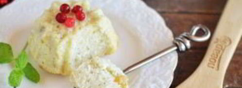 пудинг творожный на пару. Шаг 11