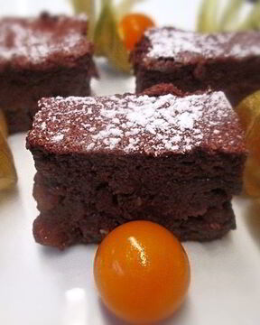 Шоколадно-рисовый пудинг