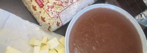 шоколадно-рисовый пудинг. Шаг 3