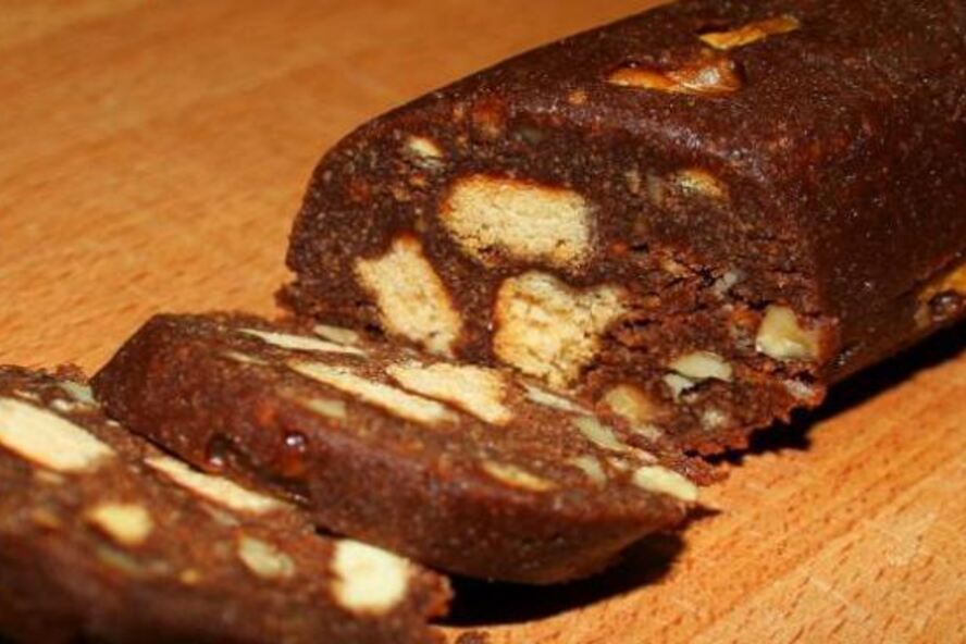 Рецепт сладкой колбаски