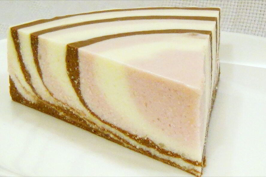 Рецепт десерта полосатое суфле