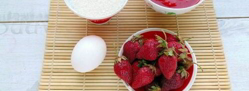 клубничное суфле десерт за 5 минут. Шаг 6