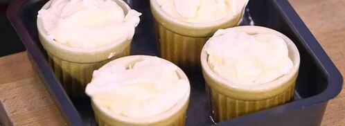 кокосовое суфле с ананасом. Шаг 7