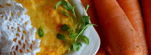 морковно-творожное суфле с молодой рукколой. Шаг 5