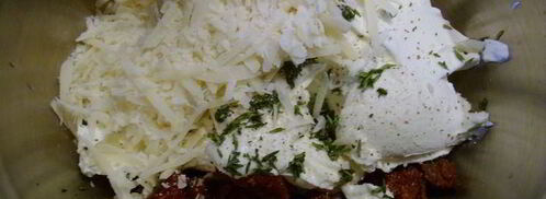 рулет-суфле с пармезаном и вялеными томатами. Шаг 9