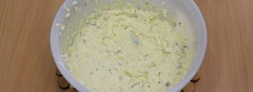 рыбка красная под суфле из сливочного сыра. Шаг 8