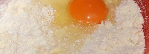 сладкий киш с творожным суфле и абрикосами. Шаг 5