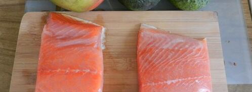 суфле из семги с цитрусовым салатом. Шаг 8