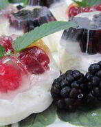 Суфле Ягодно-сливочные тучки