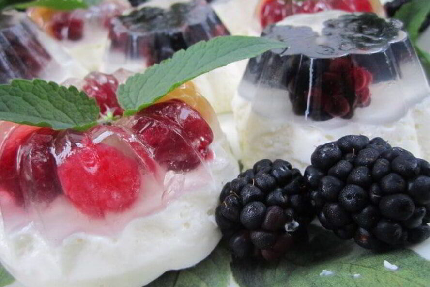 Рецепт суфле ягодно-сливочные тучки