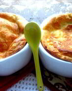 Сырное суфле с горчицей