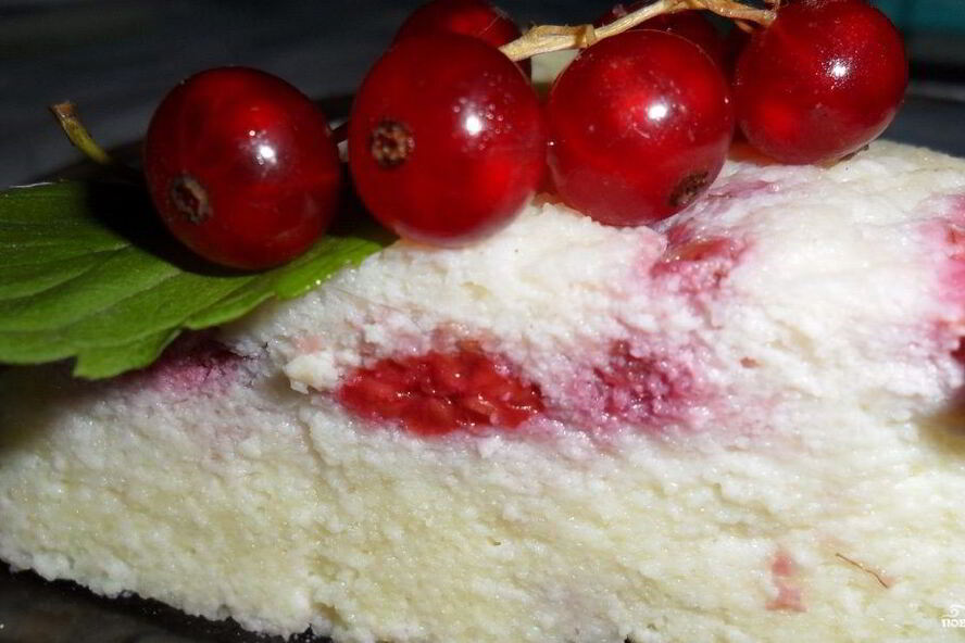 Рецепт творожного суфле на пару