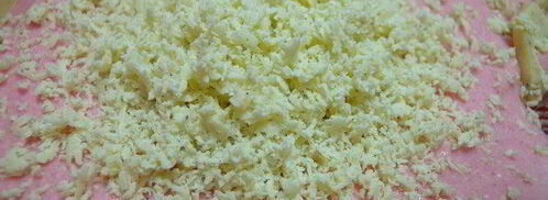 творожное суфле с белым шоколадом и клубникой. Шаг 9