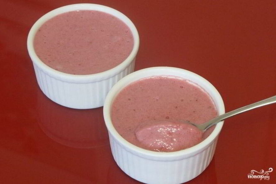 Рецепт земляничного суфле